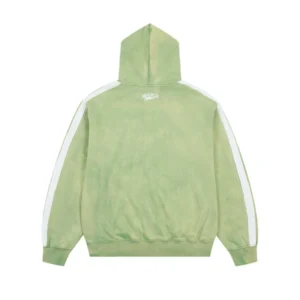 Rough Play Green Zip Up Hoodie
