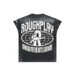 Rough Play Black Cut Off Shirt