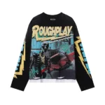 Rough Play Black Skeleton Long Sleeve