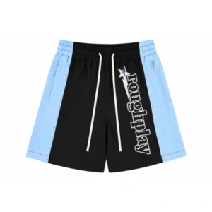 Rough Play Black With Blue Short