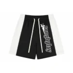 Rough Play Black With White Short