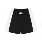 Rough Play Black With White Short