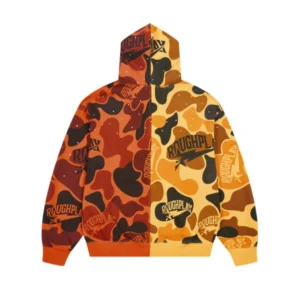 Rough Play Camo Zip Up Hoodie