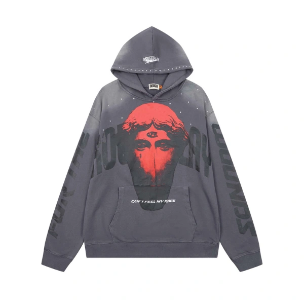 Rough Play Can’t Feel My Face Hoodie