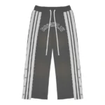 Rough Play Dark Grey With White Sweatpants