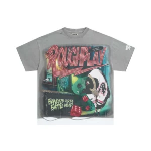 Rough Play Grey Bandaid for the Battle Wounds Shirt