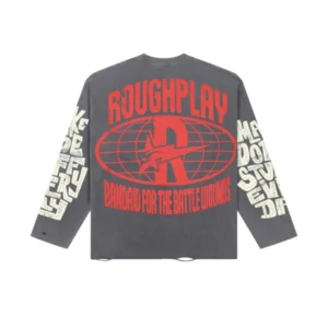 Rough Play Grey Retro Desert Long Sleeve