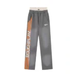 Rough Play Grey With Orange Sweatpants