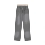 Rough Play Grey With Orange Sweatpants