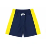 Rough Play Navy Blue With Yellow Short