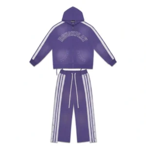 Rough Play Purple Sweatsuit