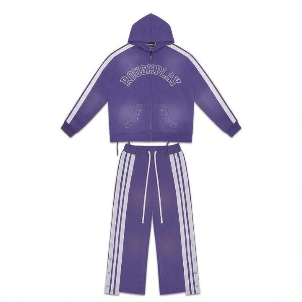 Rough Play Purple Sweatsuit