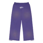 Rough Play Purple With White Sweatpants