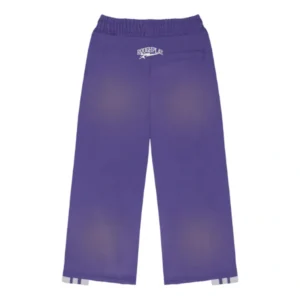Rough Play Purple With White Sweatpants
