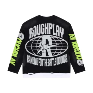 Rough Play Skull Fiery Glowing Eyes Long Sleeve