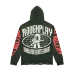 Rough Play Skull Island Olive Green Hoodie