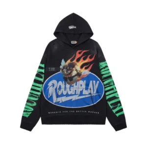 Rough Play Soulboy Pullover Black Hoodie