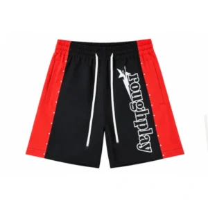 Rough Play black With Red Short